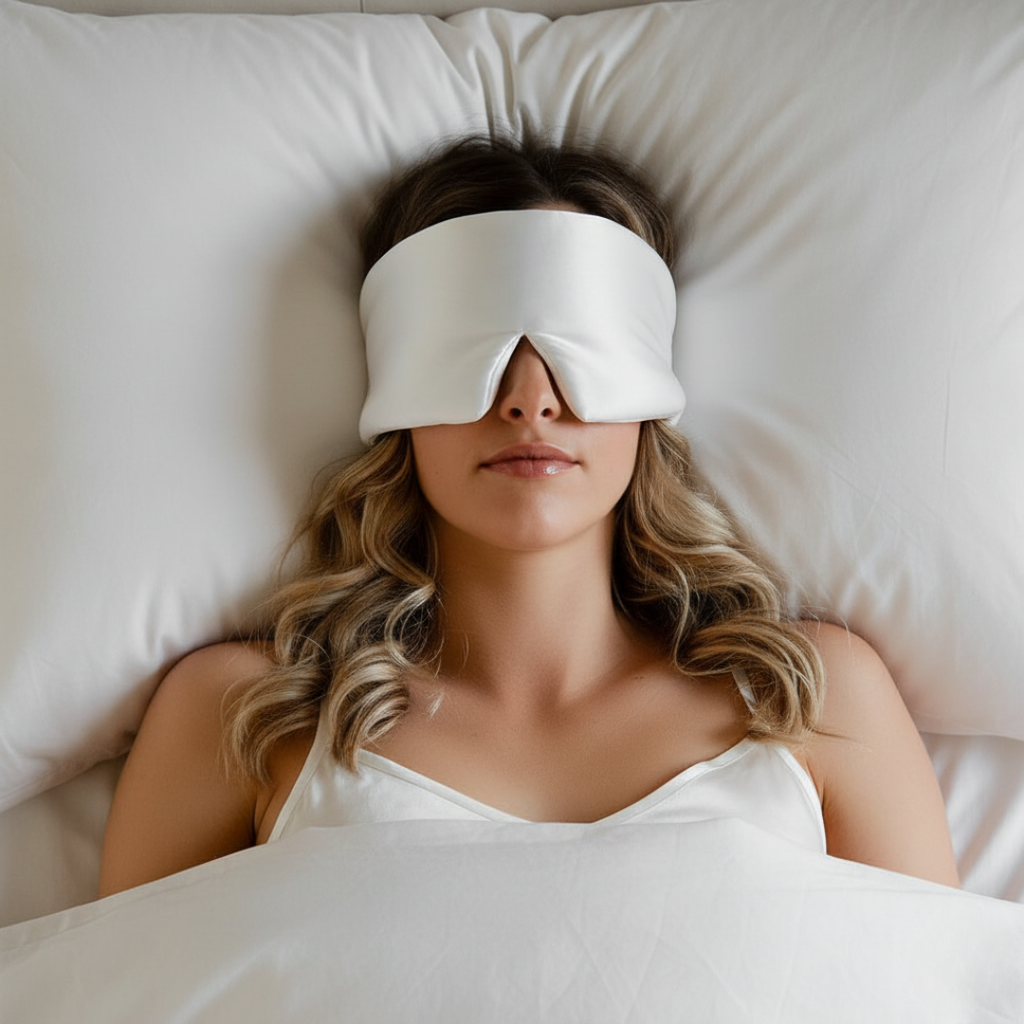 LUNÁ Premium Sleep Mask - White